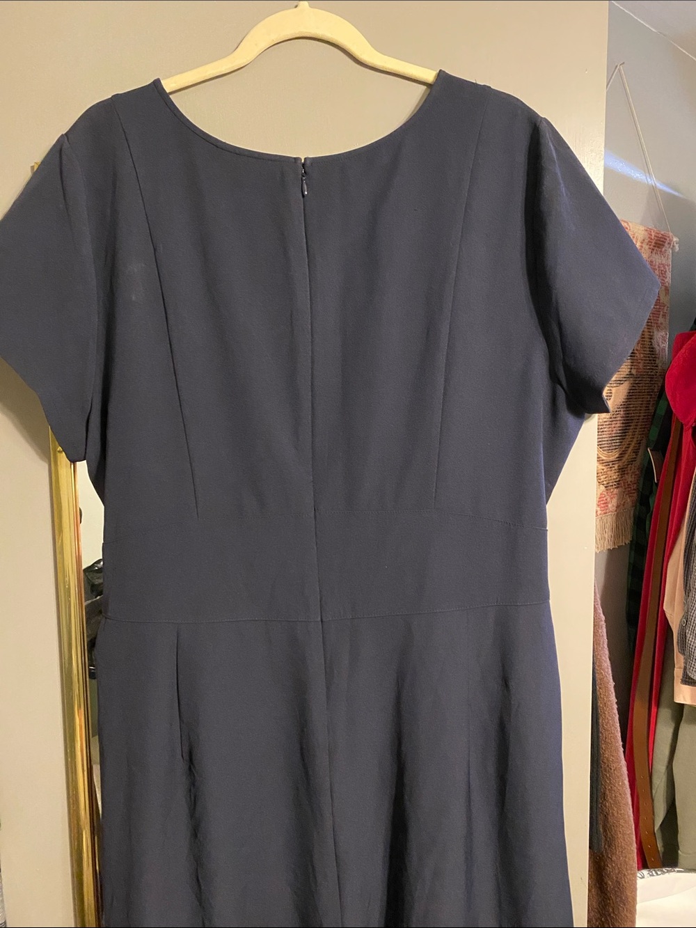 Lane Bryant Navy Jumpsuit - Picture 4 of 5